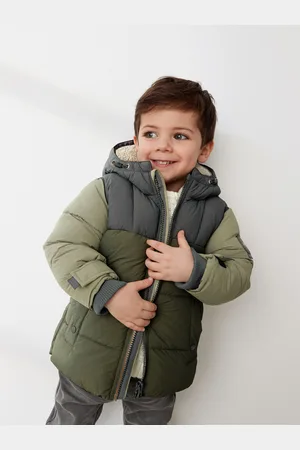 Next Borg Fleece Lined Shower Resistant Hooded Padded Coat (3mths-7yrs)6 - 9 måneder (68 - 74cm)