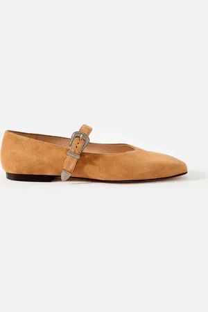 mint&berry Dina Suede Western Ballet Sandalseu37