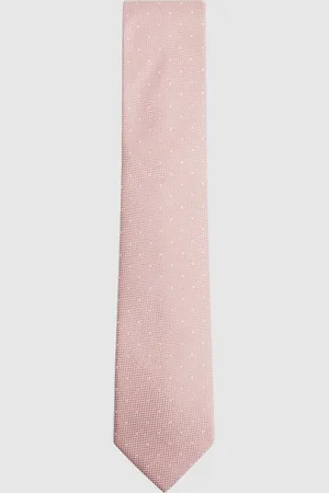 Reiss Liam Silk Polka Dot SlipsEN