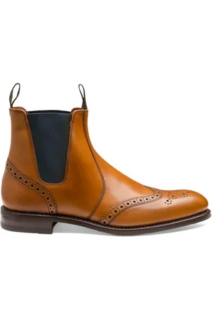Loake Hoskins Kalveskind Broguesko Forhandler Støvler