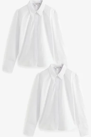 Next Fitted Collared Langærmet Shirts 2 Pakke42