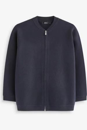 Next Knitted Zip Through Bomber Cardigan (3-16yrs)3 år (98cm)