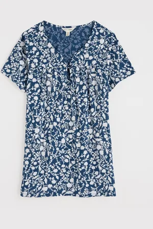 Seasalt Cornwall Barnoon Jersey Printed Short-Sleeve Top40