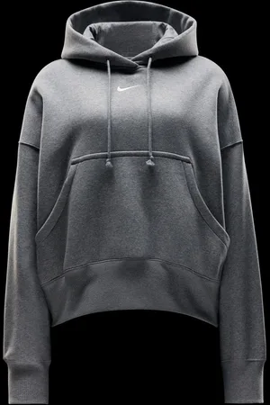 Nike Oversized Phoenix Fleece Over Mini Swoosh Pullover Hættetrøje40-42