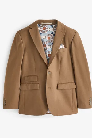 Next Hør Blend Tailored Fit Jakkesæt Jakke48 Regular (UK 38 R)