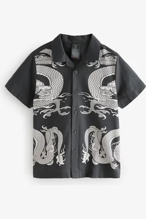 Next Short Sleeve Printed Shirt (3-16yrs)5 år (110cm)