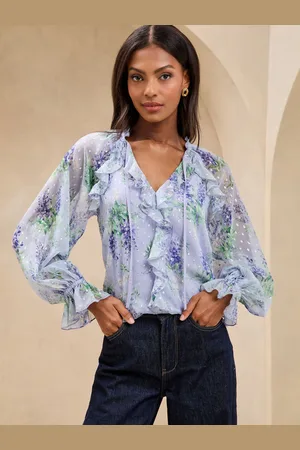 Lipsy London Flæsekant Bluse40