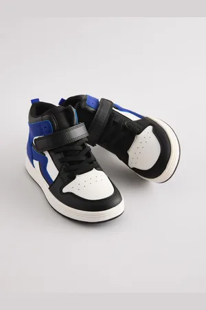 Next Elastisk blonde high top sneakers