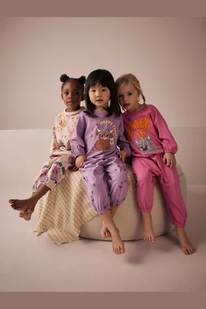 Next 3 Pakke Jogger 100% bomuldspyjamas (9mdr.-11år)116122cm