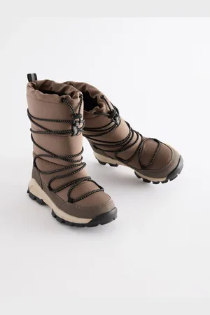 Next Waterproof Bungee Cord Snow Boots