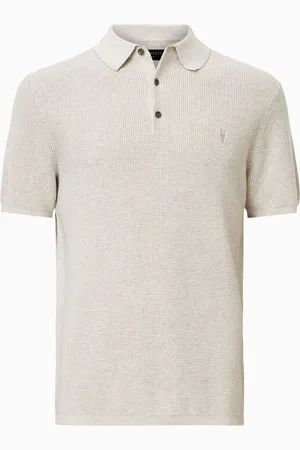 AllSaints AllSaints Aspen Polo Shirtmedium