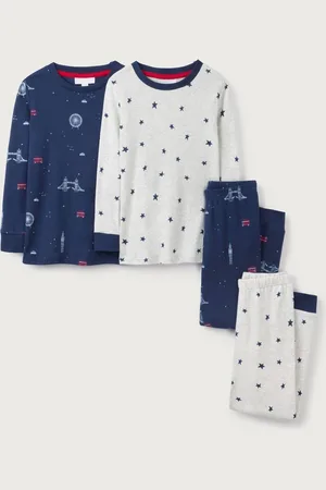 The White Company Skinny Fit London & Star White Pyjamas8086cm