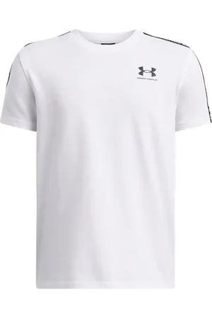 Under Armour Sportstyle Taped Short Sleeve T-Shirt7 - 8 år (122 - 128cm)