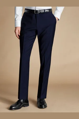 Charles Tyrwhitt Slim Fit Italiensk Luksus BukserW34 L34