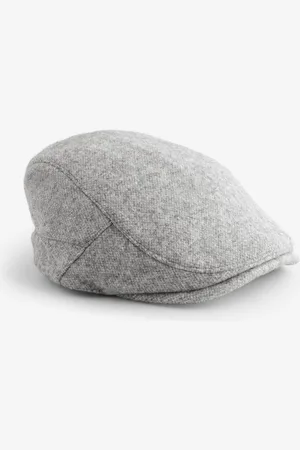Next Wool Blend Flat CapL-XL