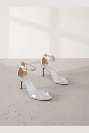 Next Signature Premium læder rund tåspænde detalje Mid Simple Sandalereu41