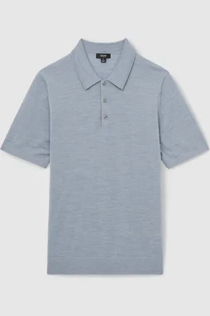 Reiss Manor Merino Wool Polo ShirtM