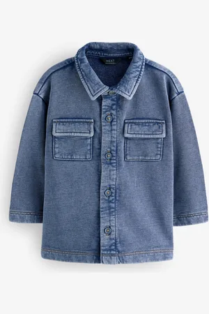 Next 100% Bomuldsvasket Jersey Skjorter (3mdr.-7år)12 - 18 måneder (80 - 86cm)