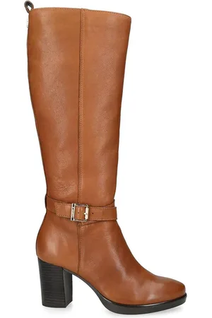 Carvela Buckle Detail Knee High Boots