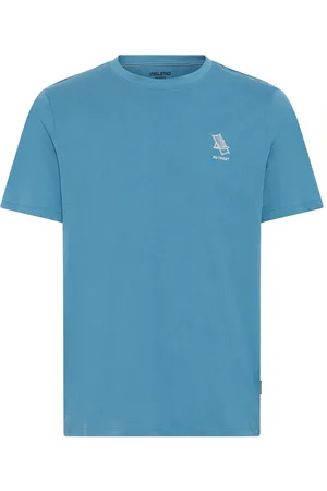 Blend Embroidered Short Sleeve 100% Cotton T-Shirtmedium