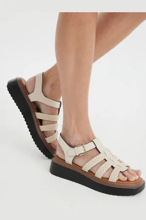 River Island Fisherman Flatform Sandalereu38