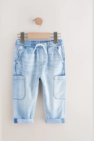 Next 100% Cotton Cargo Jeans (3mths-7yrs)7480cm
