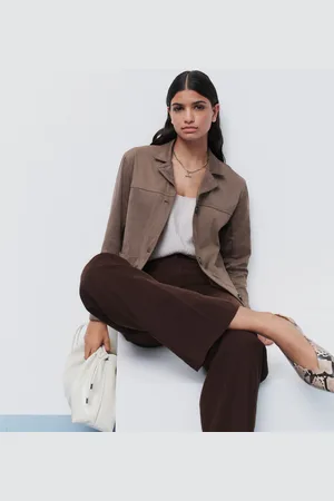 Next Faux Suede 3 Button Blazer42 Høj