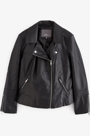 ONLY Faux Fur Leather Biker Jacket50