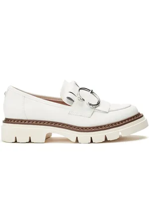 Moda In Pelle Blue Eves Twisted Feature Comfort Loaferseu41