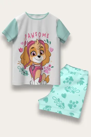 Brand Threads Paw Patrol Short 100% Cotton Pyjama Set110116cm