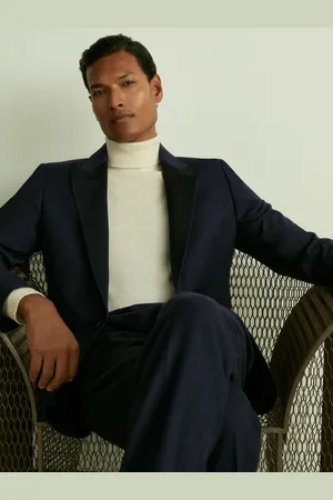 Reiss Poker Enkeltradet Tuxedo Slim Fit Jakke48R