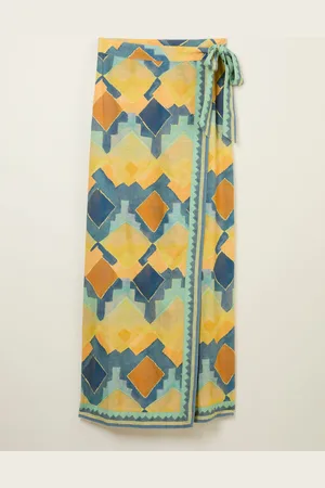 Fat Face FatFace Wrap Midi Skirt40kort