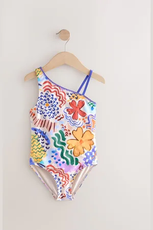 Next One Shoulder Swimsuit (3-16yrs)7 år (122cm)