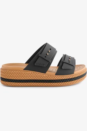 Crocs Brooklyn Woven Buckle Sandals