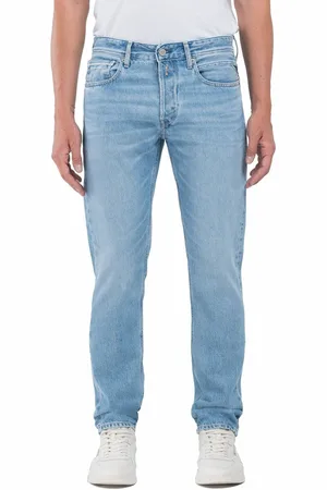 Replay Straight Fit Grover with 100% Cotton Stretch JeansW36 L32