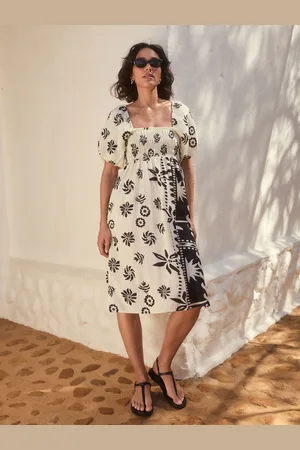 Next Pufærme Off Shoulder Midi Kjole8 s