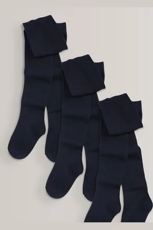 Next 3 Pak bomuldsrige skoletights5 - 6 år (110 - 116cm)