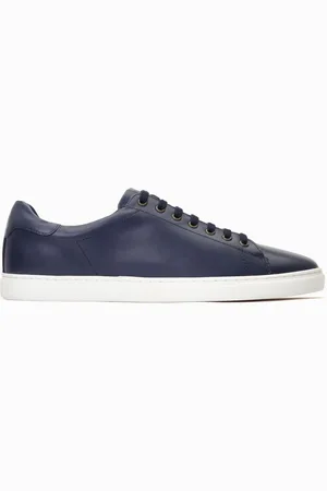 Base London Tucker Lace Up Black Trainersuk10eu44