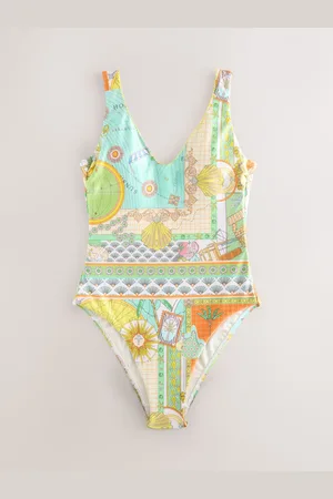 Never Fully Dressed Kort Tummy Control Scoop Badedragt