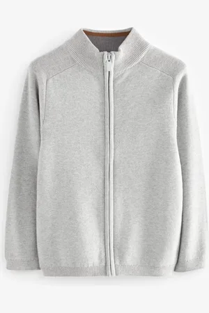 Next 100% strikket Cardigan med lynlås i bomuld (3-16år)13 år (158cm)