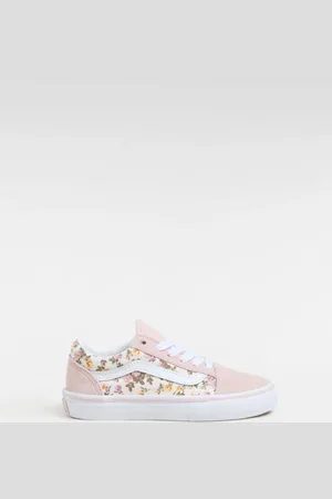 Vans Gilrs Junior Floral Old Skool Trainersuk10eu28