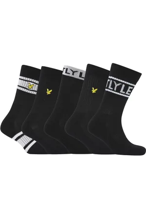 Lyle & Scott Montrose Sports Black Socks 5 Packonesize