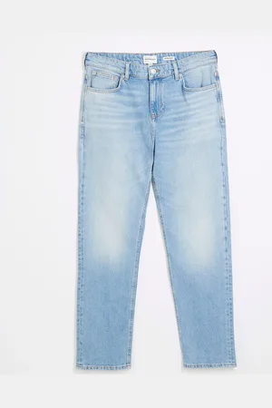 River Island Straight Fit Homer 100% bomuldsjeans36W x 33L (UK 36 L)