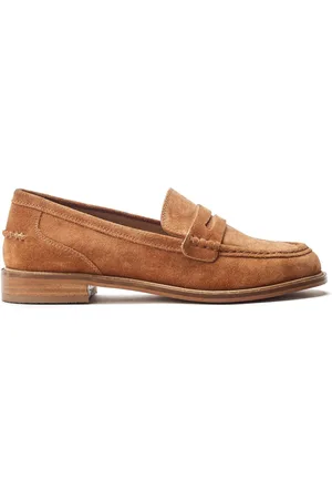 Moda In Pelle Loire Classic Suede Brown Loaferseu37