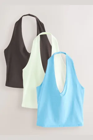 Next Halter Neck Vest Tops 3 PackSmall