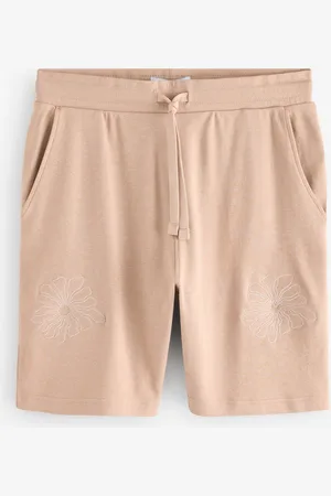 Threadbare Floral Embroidered 100% Cotton Sweat Shortssmall