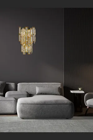 Eglo Calmeilles Elegant krystaleffekt glasloftslampeen