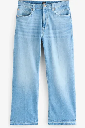 HUGO BOSS Light Wash Kick Flare Stretch Denim JeansW30 L32