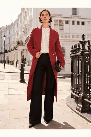 Love & Roses Shawl Krave Belted Coat44