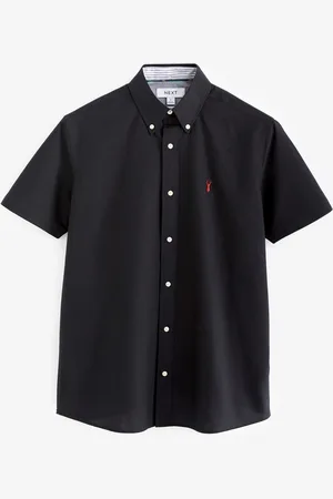 Next Short Sleeve Oxford 100% Cotton Shirt4XL